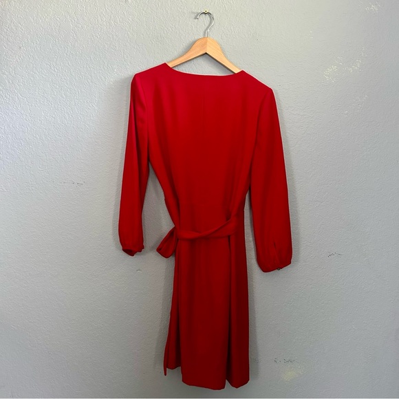 J. Crew 365 Crepe Wrap Dress - Picture 7 of 8